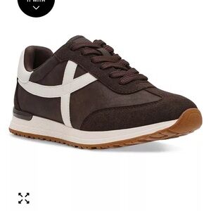 DV by Dolce Vita Brown and White Sneakers